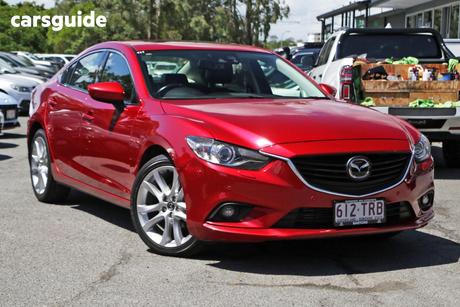 Red 2014 Mazda 6 Sedan Atenza
