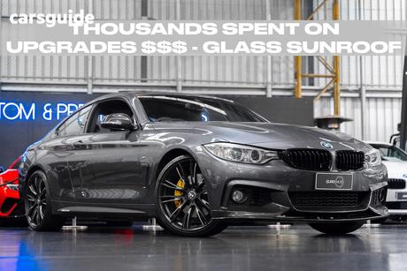 Grey 2014 BMW 435I Coupe