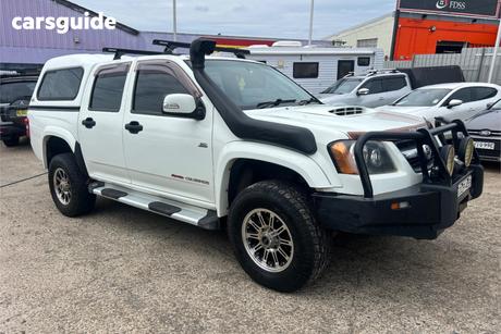White 2009 Holden Colorado Crew Cab Pickup Lx (4X4)