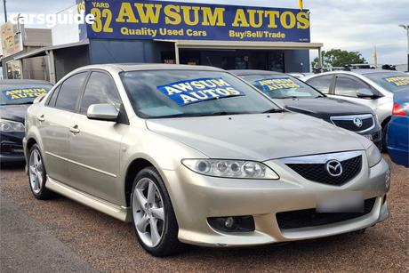 Silver 2003 Mazda 6 Hatchback Luxury Sports