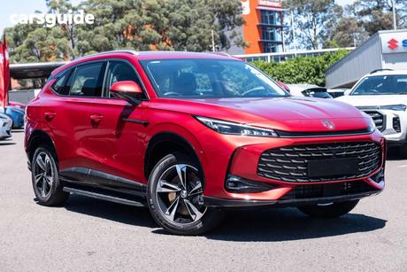 Red 2025 MG HS Wagon Essence