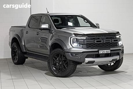 Silver 2022 Ford Ranger Double Cab Pick Up Raptor 3.0 (4X4)