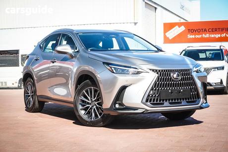 Grey 2024 Lexus NX350H Wagon Luxury Hybrid 2Wd