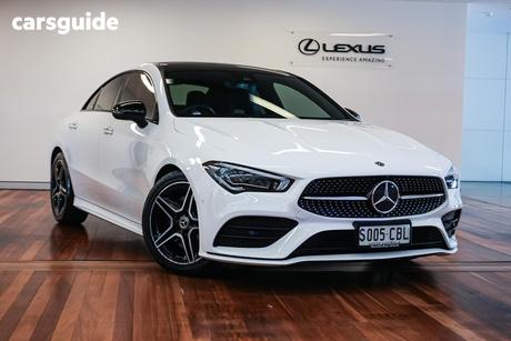 White 2019 Mercedes-Benz CLA200 Coupe