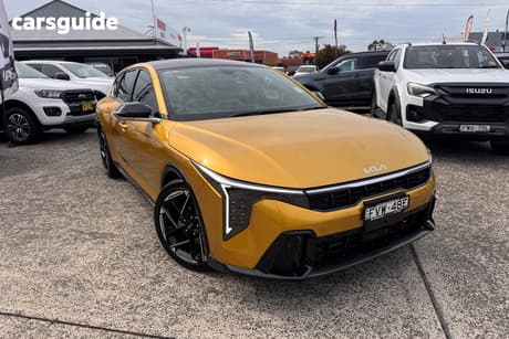 Yellow 2025 Kia K4 Hatchback Gt-Line