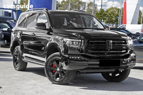 Black 2025 GWM Tank 500 Wagon Vanta Hybrid