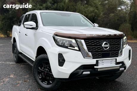 White 2021 Nissan Navara Dual Cab Pick-up St-X (4X4) Cloth/No Sunroof