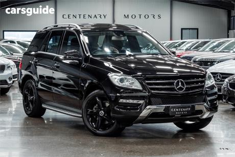 Black 2012 Mercedes-Benz ML250 Wagon Cdi Bluetec (4X4)