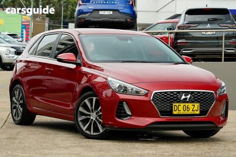 Red 2019 Hyundai I30 Hatchback Elite