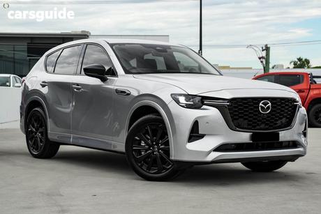 Silver 2025 Mazda CX-60 Wagon P50E Gt Phev
