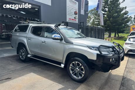 Silver 2019 Mitsubishi Triton Double Cab Pick Up Gls (4X4)
