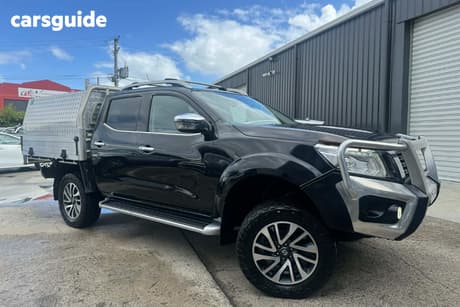 Black 2017 Nissan Navara Dual Cab Utility St-X (4X4)