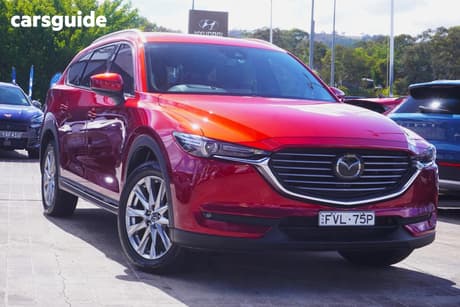 Red 2018 Mazda CX-8 Wagon Asaki (Awd)