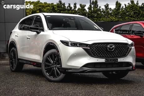 White 2025 Mazda CX-5 Wagon G35 Gt Sp Turbo (Awd)