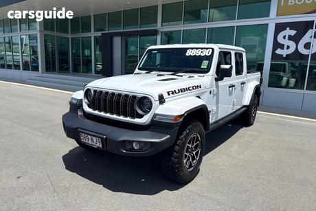 White 2025 Jeep Gladiator Dual Cab Utility Rubicon (4X4)