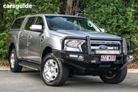 Silver 2015 Ford Ranger Dual Cab Utility Xlt 3.2 (4X4)