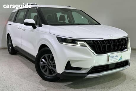 White 2023 Kia Carnival Wagon S