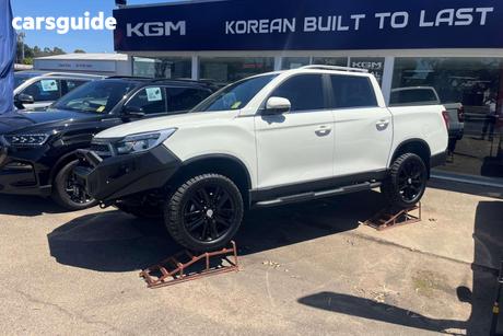 White 2025 KGM Ssangyong Musso Crew Cab Pickup Elx