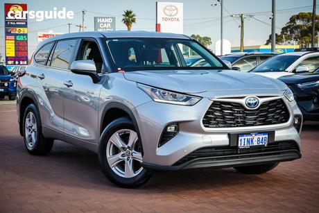 Silver 2024 Toyota Kluger Wagon Gx Hybrid Awd