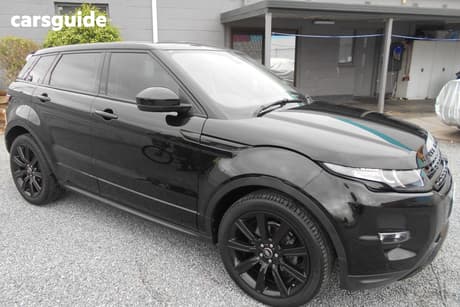 Black 2014 Land Rover Range Rover Evoque Wagon Sd4 Dynamic