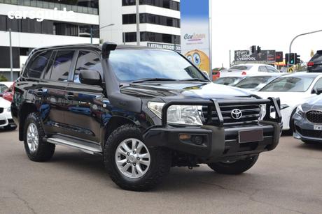 Black 2011 Toyota Landcruiser Wagon Gxl (4X4)