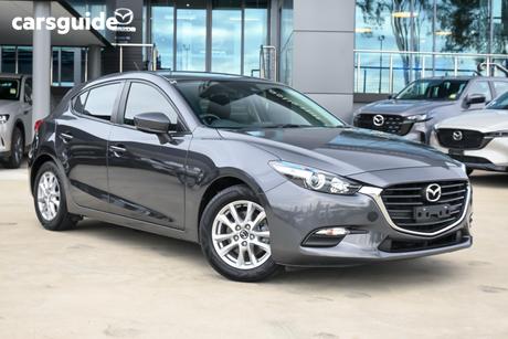 Grey 2018 Mazda 3 Hatchback Neo Sport
