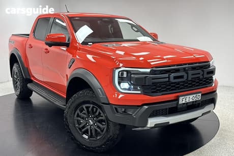 Orange 2023 Ford Ranger Double Cab Pick Up Raptor 3.0 (4X4)