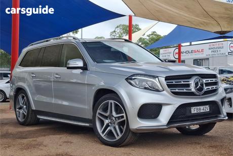 Silver 2018 Mercedes-Benz GLS350 Wagon D 4Matic