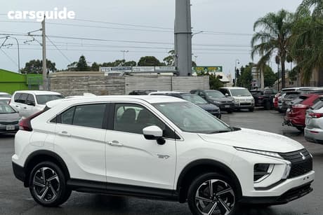 White 2023 Mitsubishi Eclipse Cross Wagon Es Phev (Awd)