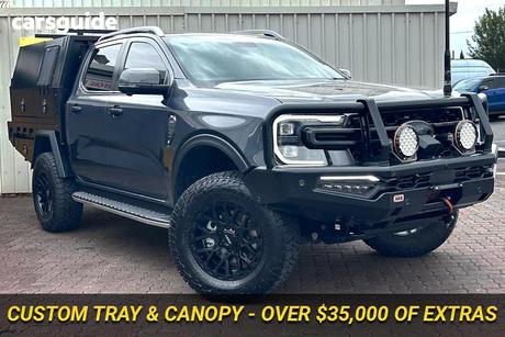 Grey 2024 Ford Ranger Double Cab Pick Up Wildtrak 2.0 (4X4)