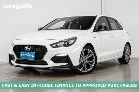White 2018 Hyundai I30 Hatchback N Line
