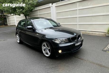 Black 2011 BMW 118D Hatchback