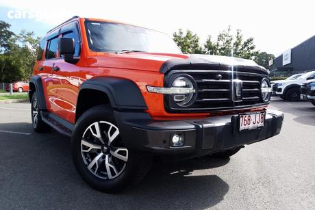 Orange 2023 GWM Tank 300 Wagon Ultra Petrol