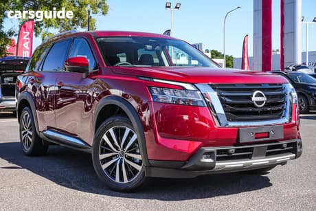 Red 2023 Nissan Pathfinder Wagon Ti-L (4Wd)
