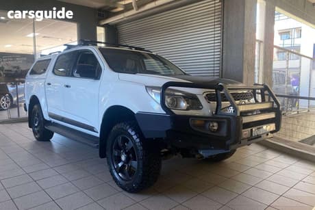 White 2015 Holden Colorado Crew Cab Pickup Z71 (4X4)