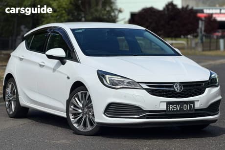 White 2017 Holden Astra Hatchback Rs-V