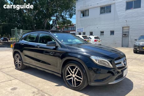 Black 2016 Mercedes-Benz GLA180 Wagon