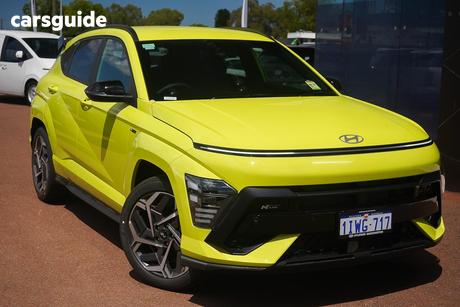 Yellow 2025 Hyundai Kona Wagon Elite
