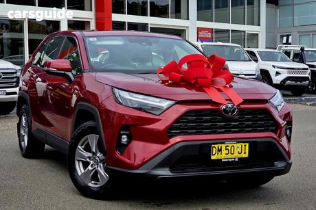 Red 2024 Toyota RAV4 Wagon Gx (2Wd) Hybrid