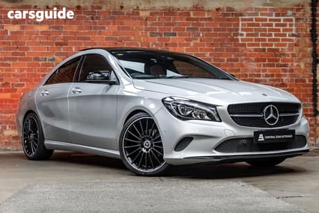 Silver 2018 Mercedes-Benz CLA220 Coupe D