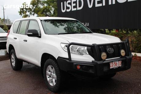 White 2019 Toyota Landcruiser Prado Wagon Gx (4X4)