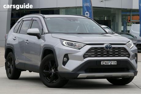 Silver 2021 Toyota RAV4 Wagon Cruiser (Awd) Hybrid