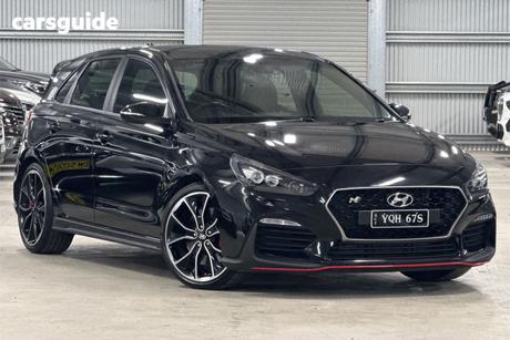 Black 2018 Hyundai I30 Hatchback N Performance