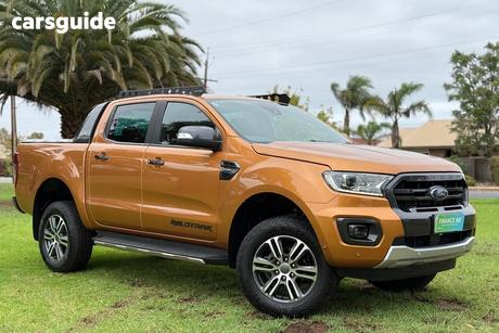 Orange 2021 Ford Ranger Double Cab Pick Up Wildtrak 2.0 (4X4)