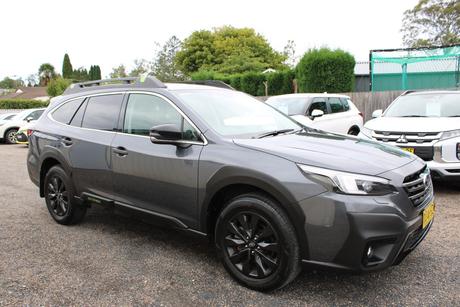 Grey 2023 Subaru Outback Wagon Awd Sport