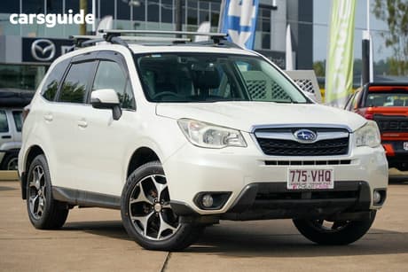 White 2014 Subaru Forester Wagon 2.5I-S