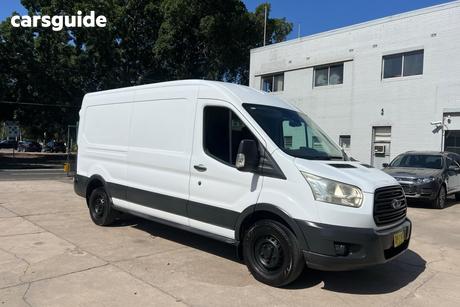 White 2016 Ford Transit Van 350L Lwb Mid Roof