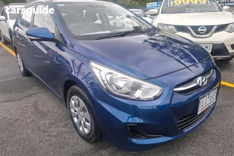 Blue 2016 Hyundai Accent Hatchback Active