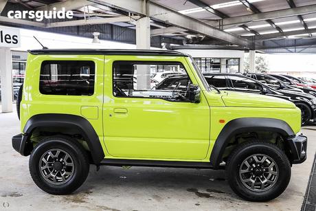 Yellow 2025 Suzuki Jimny Wagon Glx