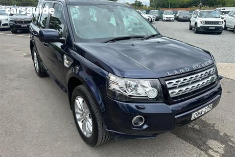 Blue 2014 Land Rover Freelander 2 Wagon Td4 Se (4X4)